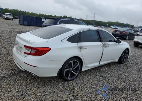 2019 Honda Accord Sport from USA, damaged, VIN 1HGCV1F35KA156569